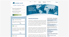 Desktop Screenshot of conseilsante.com